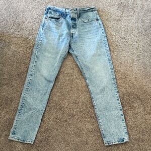 Levi’s 501 Classic Light Blue Denim Jeans